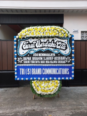 Papan Bunga Duka di Pakuan Baru